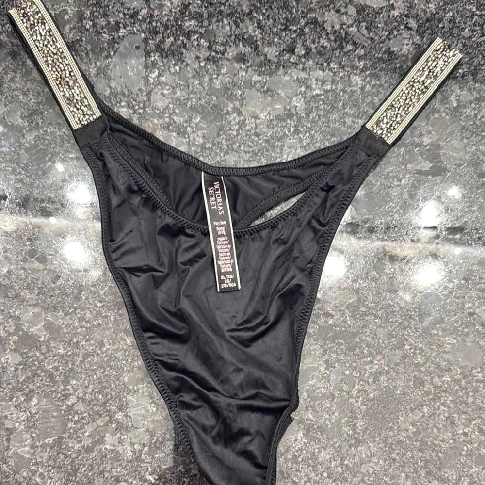Victoria secret shine strap thong panty